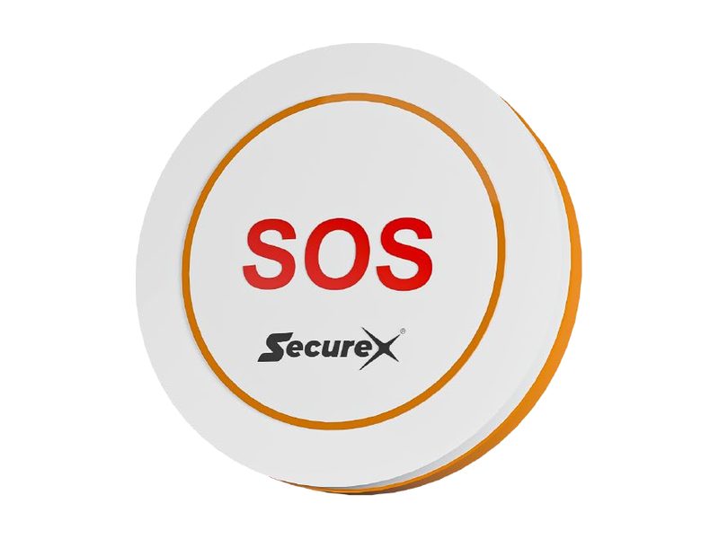 SecureX wireless SOS panic button